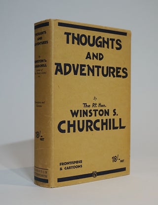 Item #42321 Thoughts and Adventures. WINSTON S. CHURCHILL