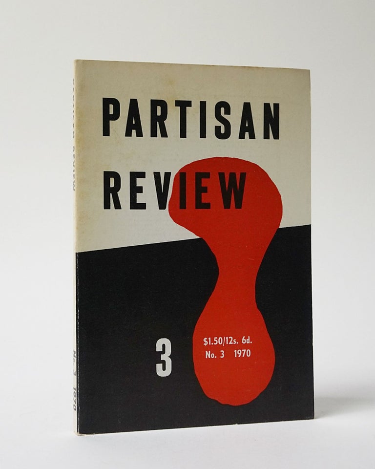 Item #11457 Partisan Review: #3, 1970, Volume XXXVII, Number 3. Peter Brooks, Jan Herman.