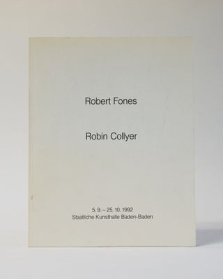 Item #11656 Robert Fones, Robin Collyer. Robert Fones, Robin Collyer