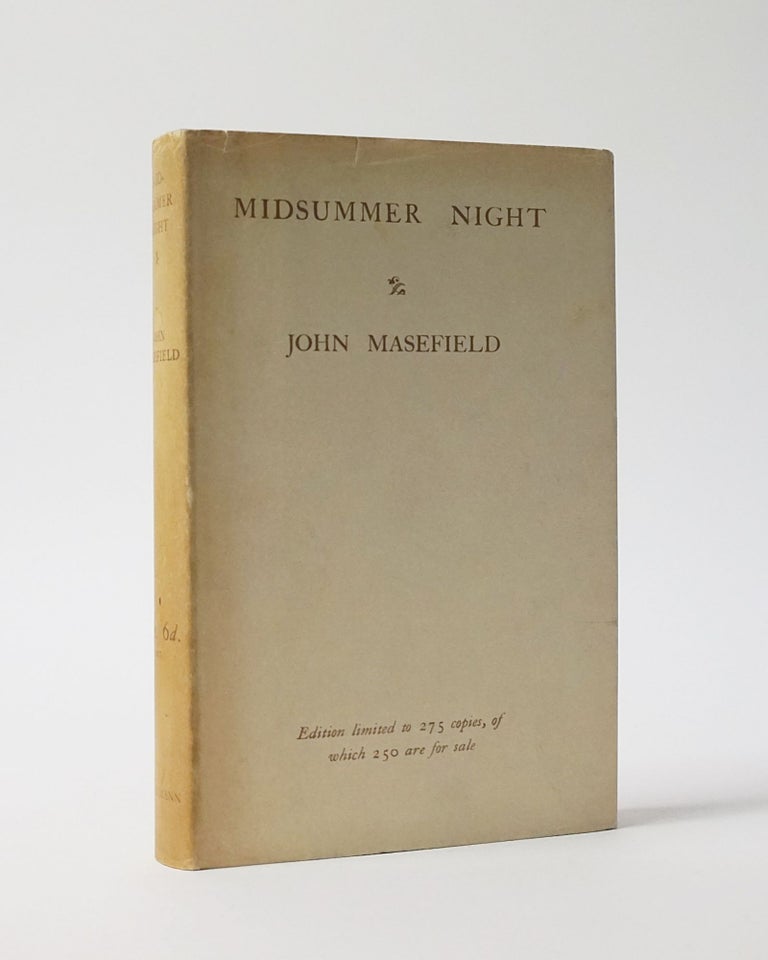 Item #11831 Midsummer Night and other Tales in Verse. John Masefield.