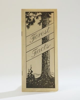 Item #11843 Canadian Forest Week 1928. Forest Facts