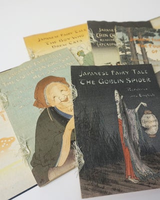 Item #11916 Japanese Fairy Tales. Printed in color by hand from Japanese wood blocks. Includes:...
