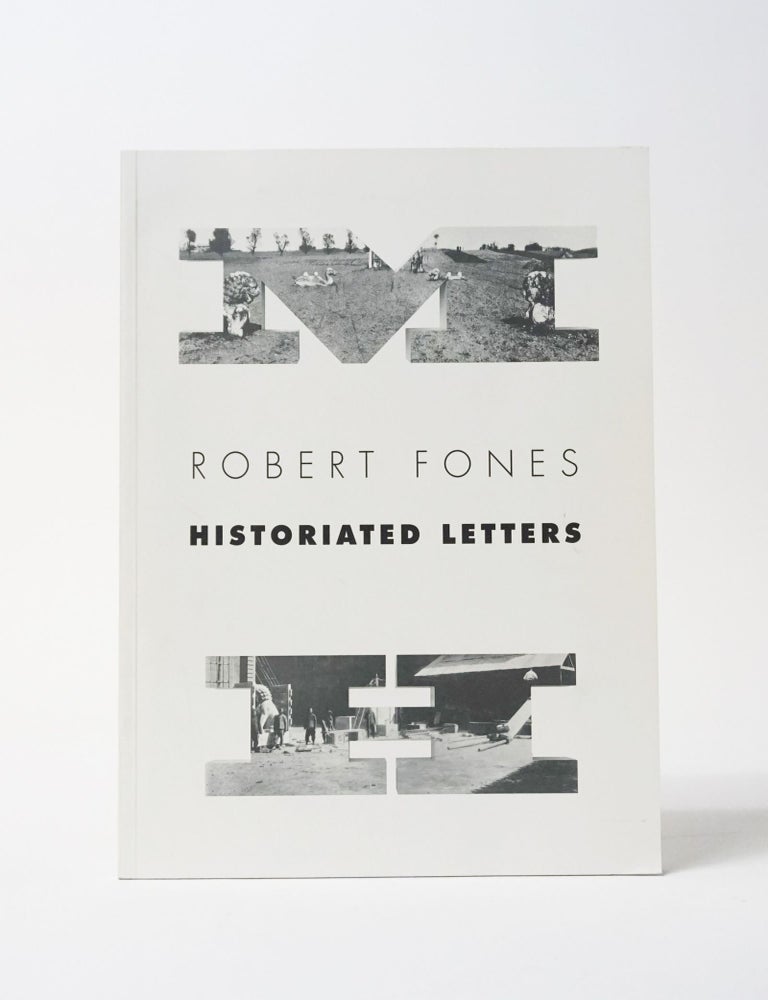 Item #11955 Robert Fones Historiated Letters. Robert Fones.