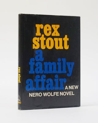 Item #12222 A Family Affair. Rex Stout