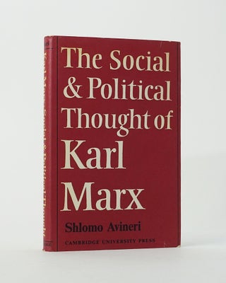 Item #12437 The Social & Political Thought of Karl Marx. Shlomo Avineri, Karl Marx