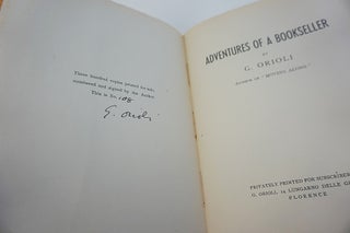 Adventures of a Bookseller