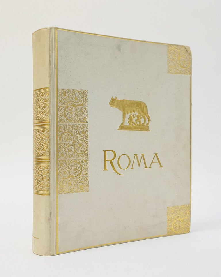 Item #12524 Roma. Ricordo di Roma. Photograph Album of Roman Antiquities. E. Andersen, Anderson.