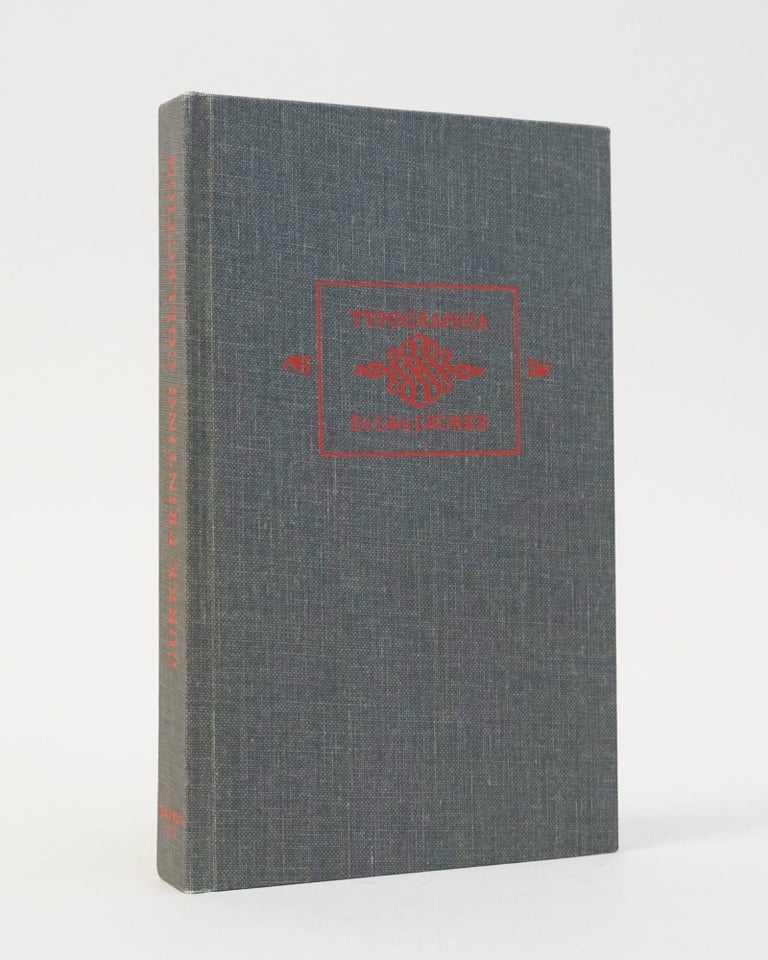 Item #12610 Printing History, Forms and Use: A Catalogue in Three Parts of the Collection Formed By Jackson Burke (Catalogues 428, 433, 436 Bound in One Volume). Anthony S. Bliss, comp.