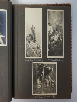 PHOTO ALBUM DOCUMENTING SEVERAL YEARS OF SKI, HIKING AND CAMPING TRIPS IN THE TATRA MOUNTAINS IN SOUTH POLAND (1932-1939) ZAKOPANE / MOUNTAINEERING