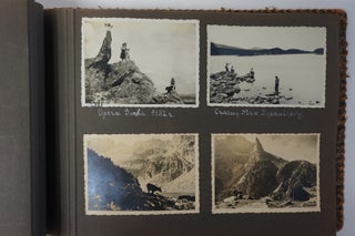 PHOTO ALBUM DOCUMENTING SEVERAL YEARS OF SKI, HIKING AND CAMPING TRIPS IN THE TATRA MOUNTAINS IN SOUTH POLAND (1932-1939) ZAKOPANE / MOUNTAINEERING