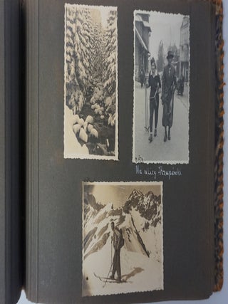 PHOTO ALBUM DOCUMENTING SEVERAL YEARS OF SKI, HIKING AND CAMPING TRIPS IN THE TATRA MOUNTAINS IN SOUTH POLAND (1932-1939) ZAKOPANE / MOUNTAINEERING