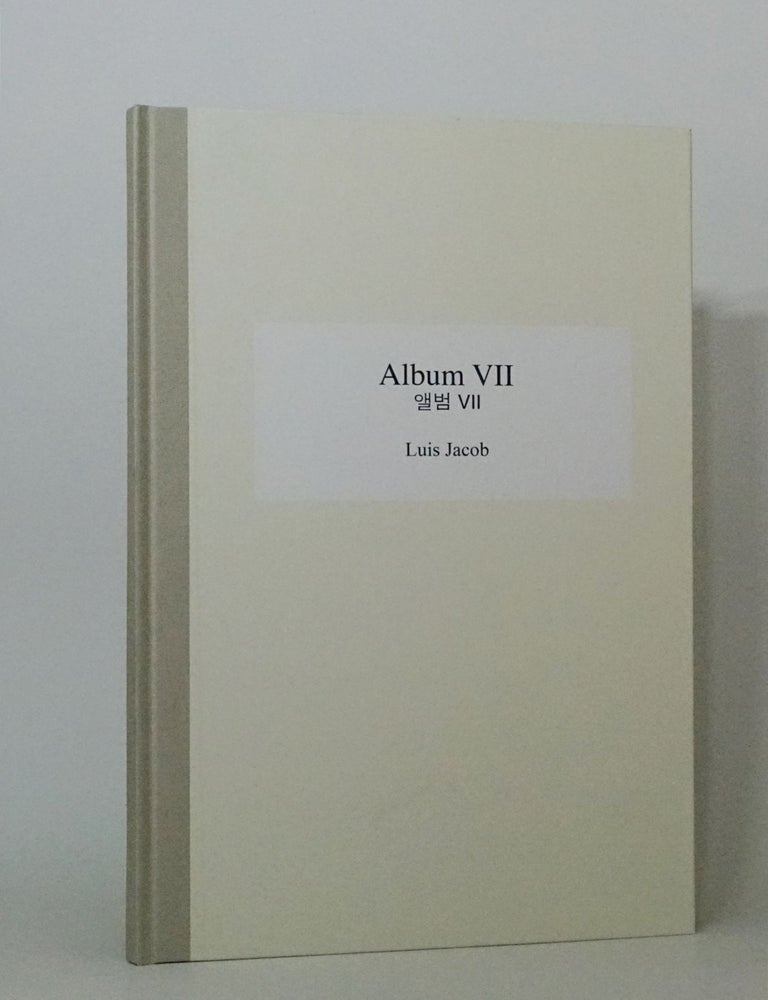 Item #3689 Album VII. Luis Jacob.