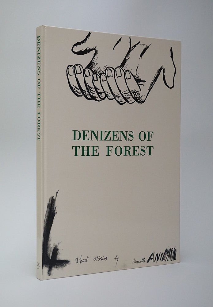 Item #3715 Denizens of the Forest: Short Stories by Brunella Antomarini (Signed by Both). Brunella Antomarini, Enzo Cucchi.