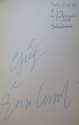 Denizens of the Forest: Short Stories by Brunella Antomarini (Signed by Both)