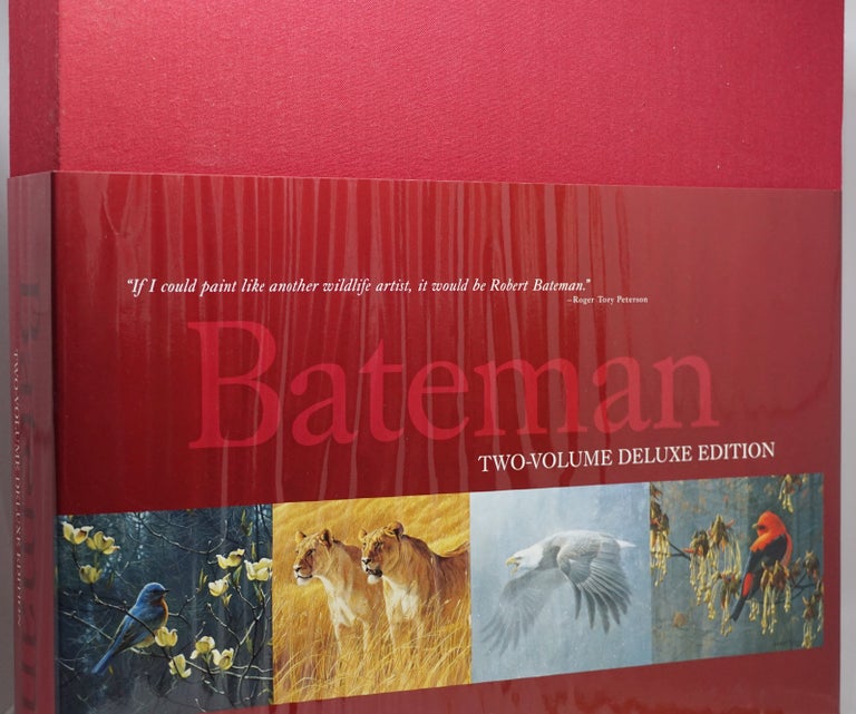 Item #3807 An Artist In Nature AND Natural Worlds (Two-Volume Deluxe Edition)- Signed 3 Times. Robert Bateman, Rick Archbold.