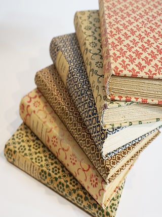 A group of 5 custom-bound works from the library of Lady Eaton.