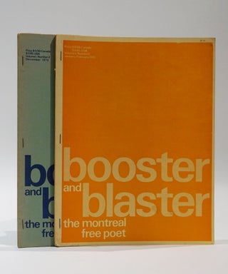 Item #42482 The Montreal Free Poet, booster and blaster. (Volume No. 1. & 2). Bryan McCarthy, ed