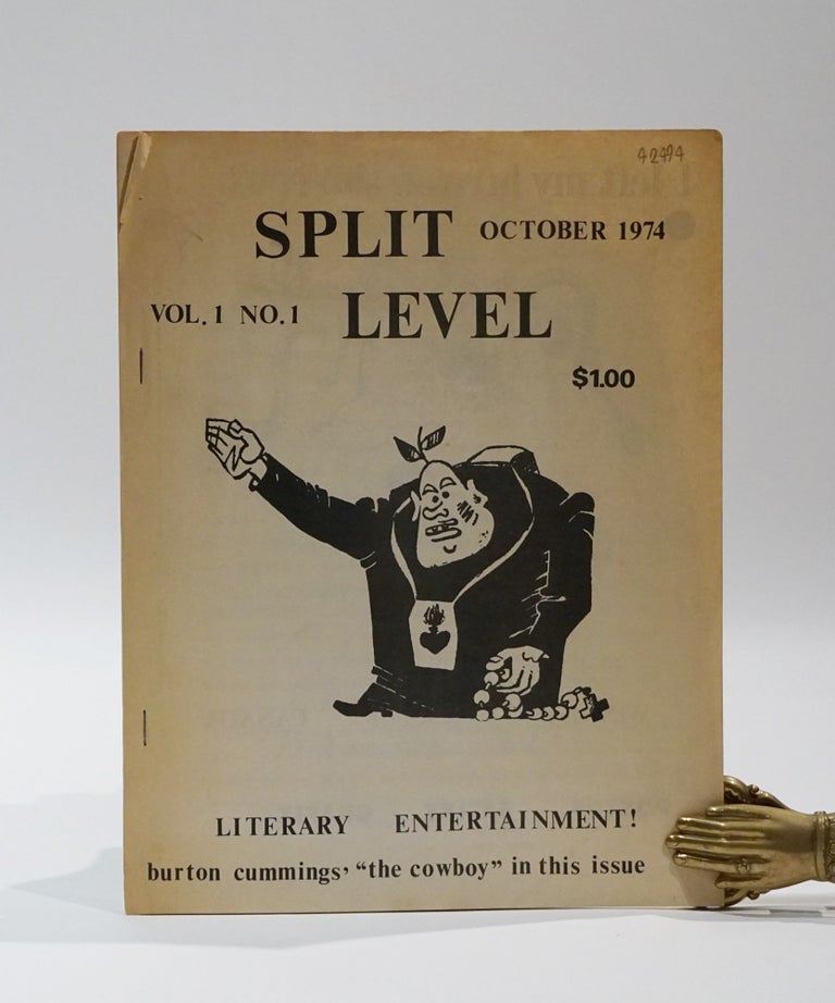 Item #42494 Split Level (Vol. I, No. I). Barry Chamish, Harry Peters.