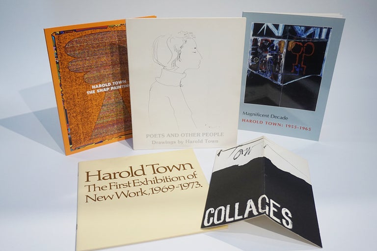 Item #42927 Harold Town (5 Exhibition Catalogues). Harold Town.