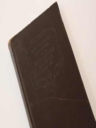 Item #42941 Cheadle's Journal of Trip Across Canada 1862-1863. Walter Butler Cheadle, A. G. Doughty