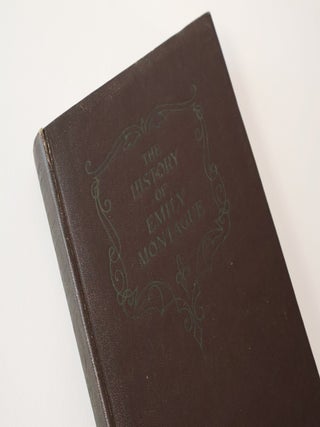 Item #42943 The History of Emily Montague. Frances Moore Brooke