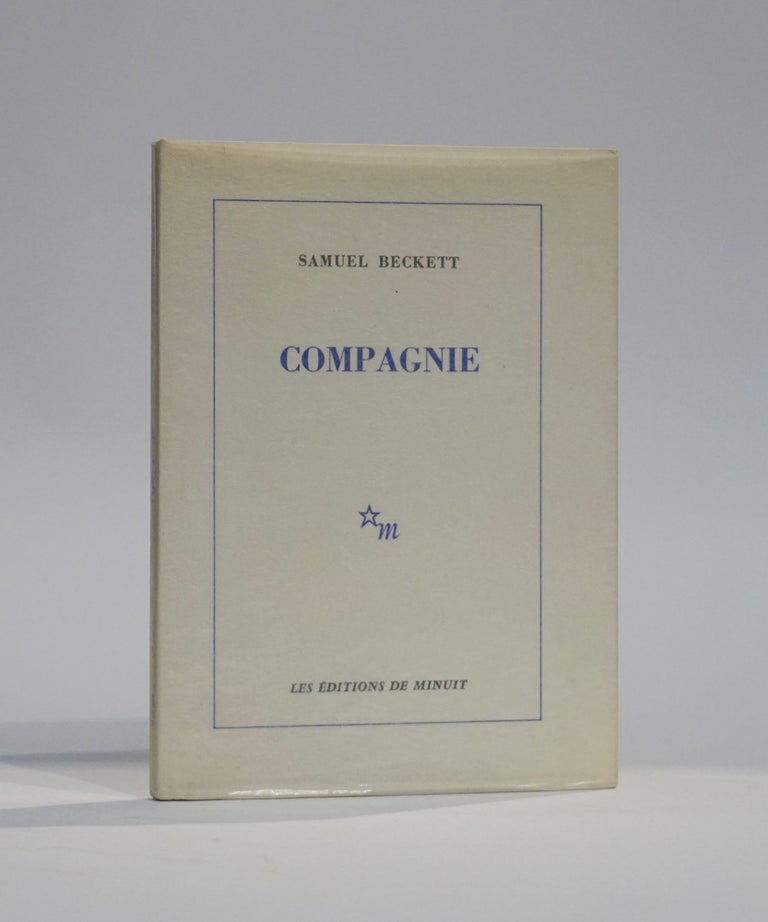 Item #43016 Compagnie. Samuel Beckett.