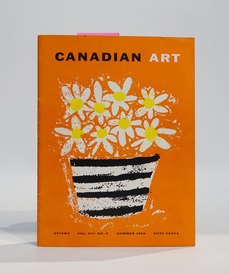 Item #43142 Canadian Art. Summer Number. Vol. XIII. No. 4. Arnaud Maggs, Cover Art.