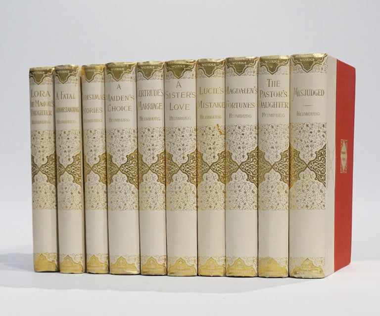 Item #43154 Heimburg's Works. In Ten Volumes. W. Heimburg, pseud. of Berta Behrens.