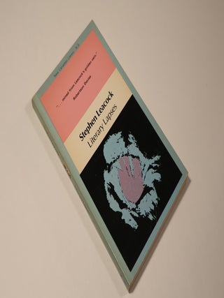 Item #43428 Literary Lapses (New Canadian Library 3). Stephen Leacock