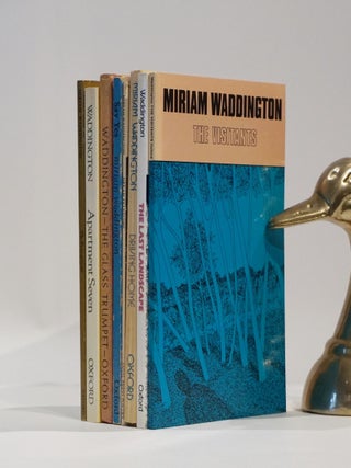 Collection of books by Miriam Waddington, with letters, almost all inscribed for Helen Duffy.