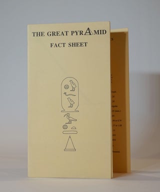 Item #43554 The Great Pyramid Fact Sheet. A. J. Spencer