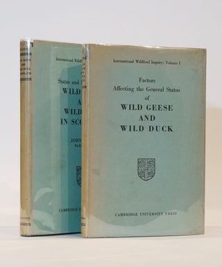Item #44136 International Wildfowl Inquiry. 2 Volumes. Factors Affecting the General Status of...