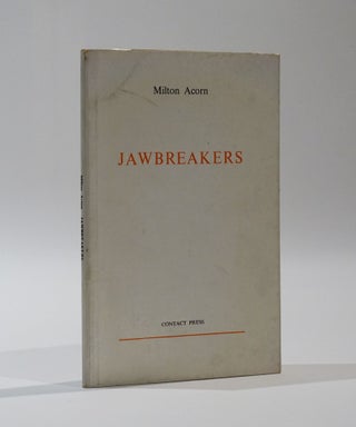 Item #44434 Jawbreakers. Milton Acorn