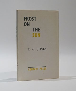 Item #44436 Frost on the Sun. D. G. Jones