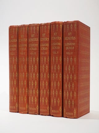 Item #44737 My Memoirs. Alexandre Dumas