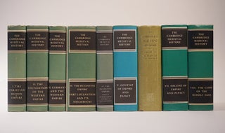 Item #44739 The Cambridge Medieval History. (8 Volumes in 9 Books). J. B. Bury, H M. Gwatkin, J...