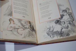 Les Sonnets du docteur. Enriched with 43 original watercolors by Emile Delphes Chabod. First edition.
