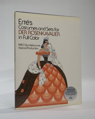 Item #45250 Erte's Costumes and Sets for Der Rosenkavalier in Full Colour. Erte, John Cox, intro
