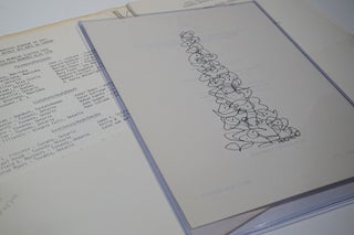 96th Annual General Assembly of the Royal Canadian Academy of the Arts. (With multiple artist's signatures and an original drawing by Arthur Horsfall)