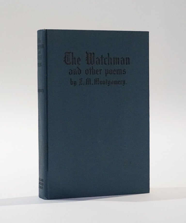 Item #45486 The Watchman and Other Poems. L. M. Montgomery, Lucy Maud.