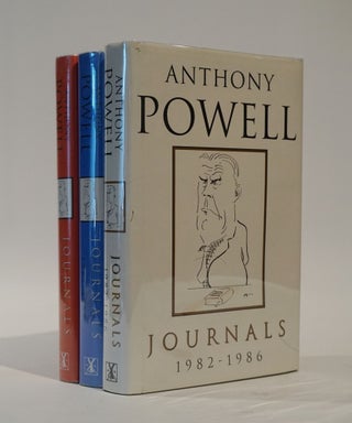 Item #45535 Journals 1982-1986; 1987-1989; 1990-1992 (3 Volumes). Anthony Powell