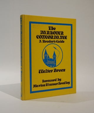 Item #45682 The Darkover Concordance. A Reader's Guide. Signed Limited Edition. Walter Breen,...