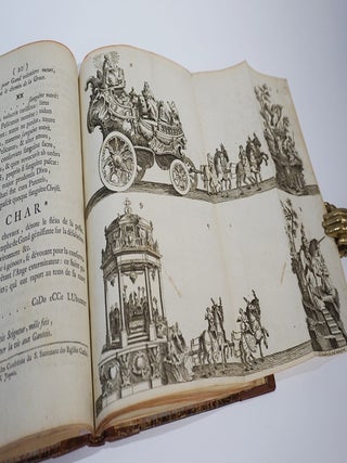 Description de Jubile de Sept Cens Ans de S. Macaire, Patron Particulier Contra la Peste, Que fera celebre dans la Ville de Gand, Capitale de la Flandre. A commencer le 30. de Mai jusqu'au 15. Juin 1767, avec le detail ulterieur des Ceremonies, Solemnites, Cavalcade, Ornemens, & des Feux d'Artifice, &c. &c. qui auront lieu a cette occasion. Le tout enrichi de Figures.