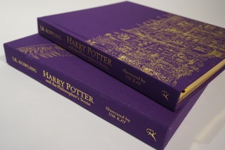 Item #46063 Harry Potter and the Philosopher's Stone. Deluxe Illustrated Slipcase Edition. J. K....