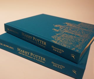 Item #46064 Harry Potter and the Prisoner of Azkhaban. Deluxe Illustrated Slipcase Edition. J. K....
