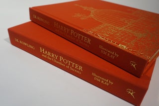 Item #46065 Harry Potter and the Chamber of Secrets. Deluxe Illustrated Slipcase Edition. J. K....
