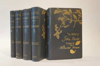 The Poetical Works and Other Writings of John Keats. 4 Volumes & Supplement