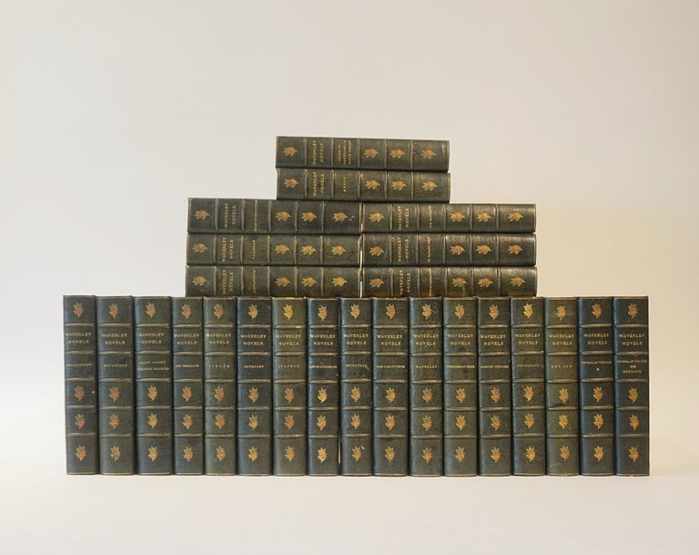 Item #46114 The Waverley Novels. With Introductory Essay and Notes by Andrew Lang. Illustrated. Complete in 25 Volumes. (Andrew Lang Edition). Sir Walter Scott.