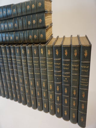 The Waverley Novels. With Introductory Essay and Notes by Andrew Lang. Illustrated. Complete in 25 Volumes. (Andrew Lang Edition)
