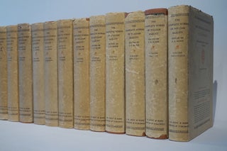 The Complete Works of Hazlitt. In 21 Volumes. Centenary Edition. Edited by P. P. Howe